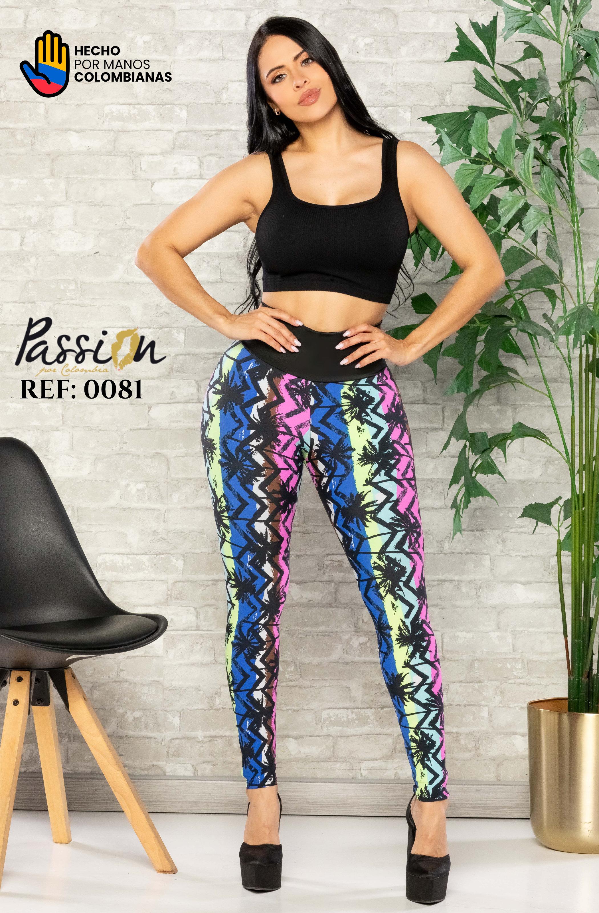 LEGGINS DAMA COLOMBIANO LEVANTA COLA 
